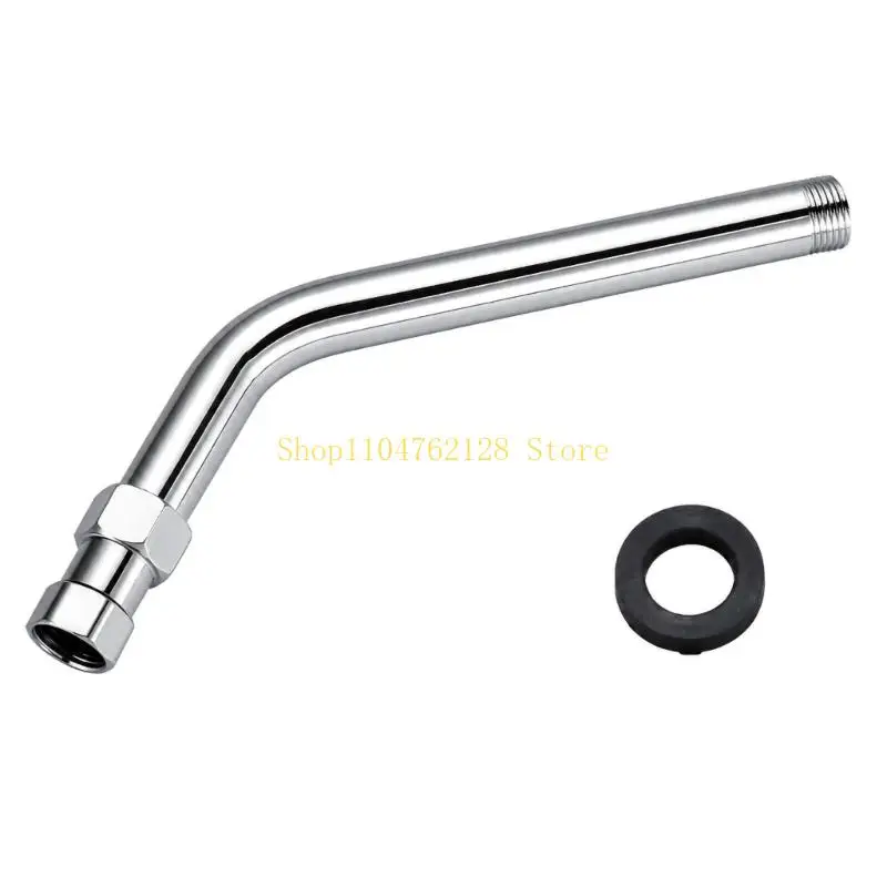 Shower Arm Extension Fitting with Angled Screw Ends for Bathroom Installation, Water Outlet Placement, and Hardware Update best