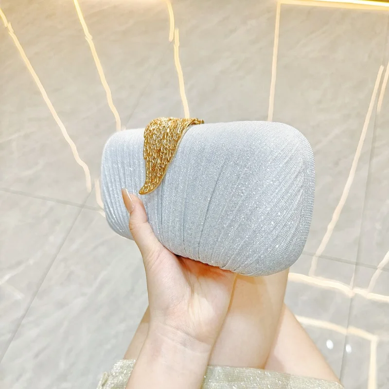 Легкие роскошные элегантные банкетные сумки, инкрустированные бриллиантами сумки Cheongsam Diamond, банкетная сумка знаменитостей, сумка через плечо на одно плечо