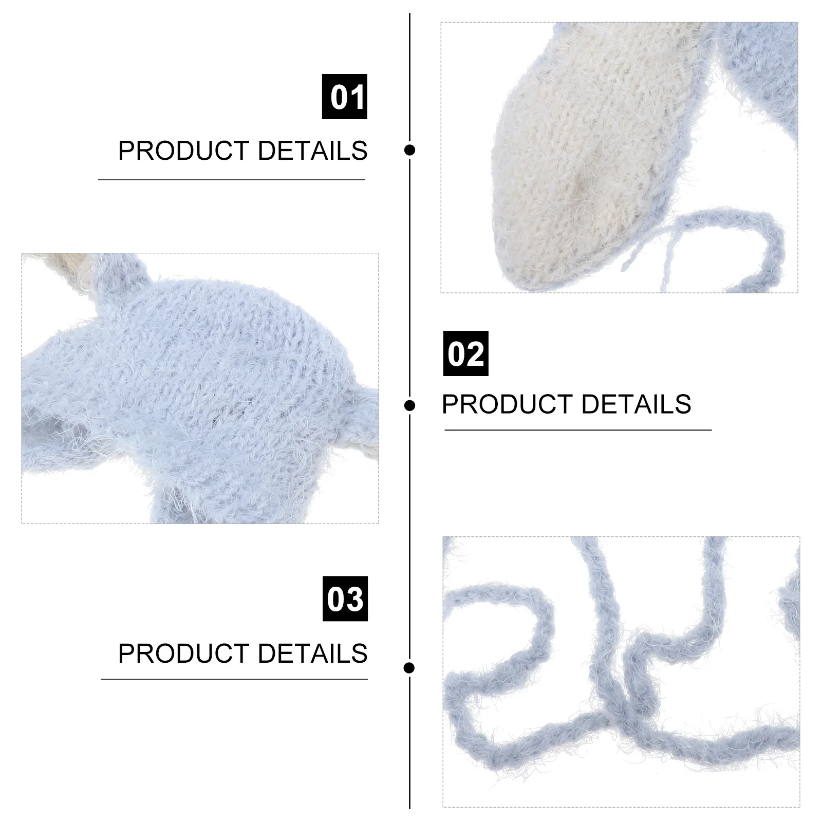 

Baby Rabbit Ear Hat Long Ears Beanie Cozy Outdoor Newborn Photography Cap Baby Long Ears Hat Rabbit Ear Beanie Caps