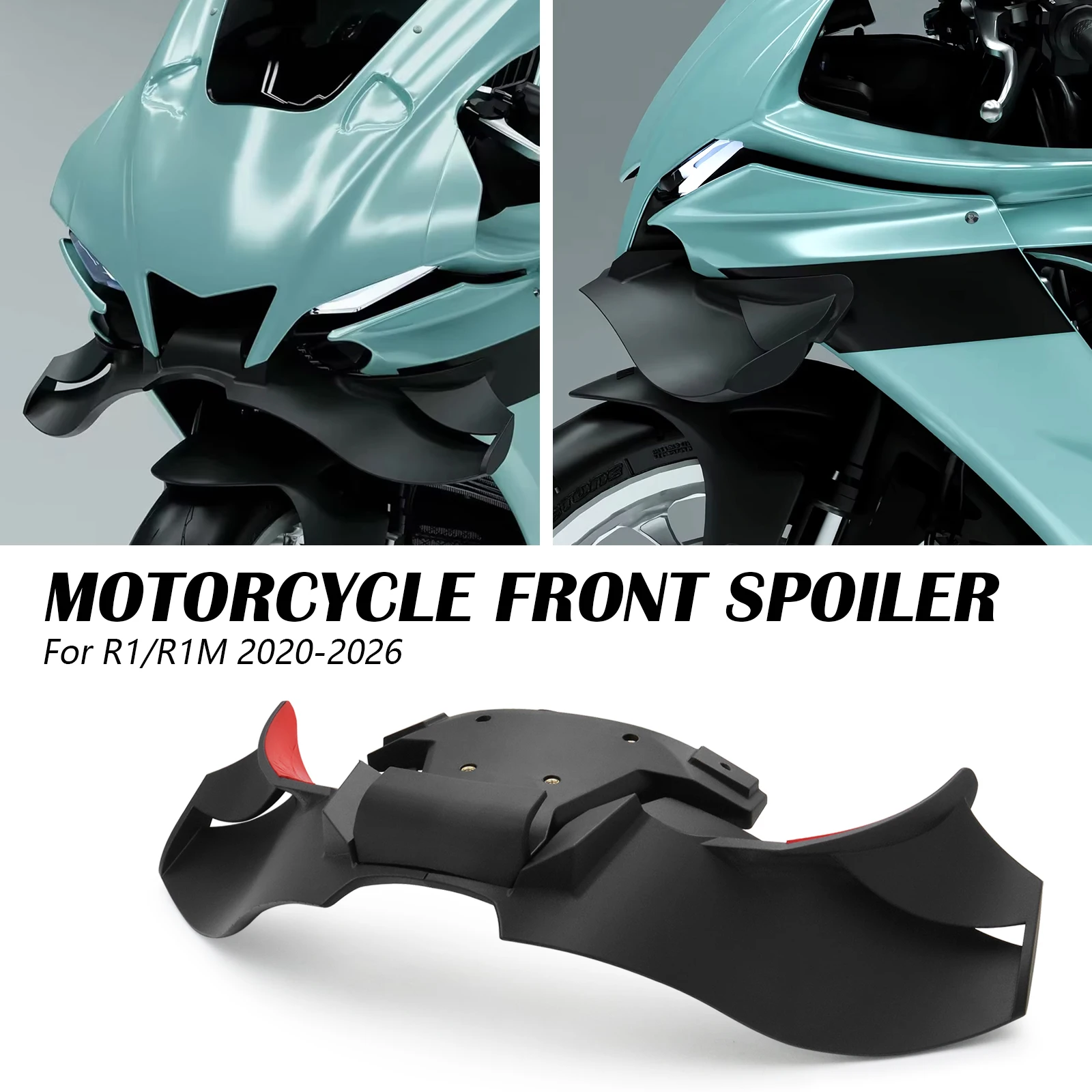 For YAMAHA R1 R1M 2020-2026 WINGLETKIT YZF-R1 Motorcycle Aerodynamic Wing Kit Side Wing Fixed Wing Spoiler Fairing Accessories