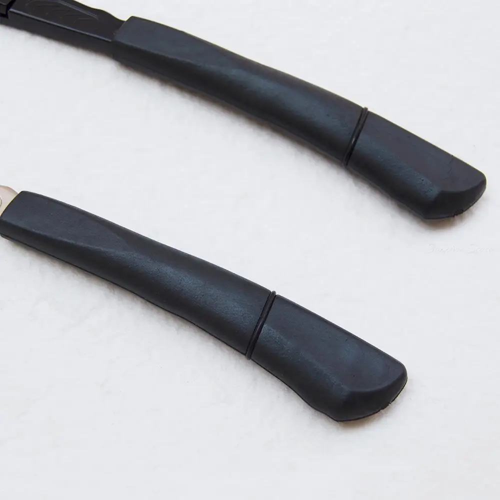 6 "silber Schwarz Silica Gel Rasiermesser Für Männer Frauen Barber Rasieren Messer Frühling Design Bart Gesicht Achsel Körper mit Klingen – Detail 3