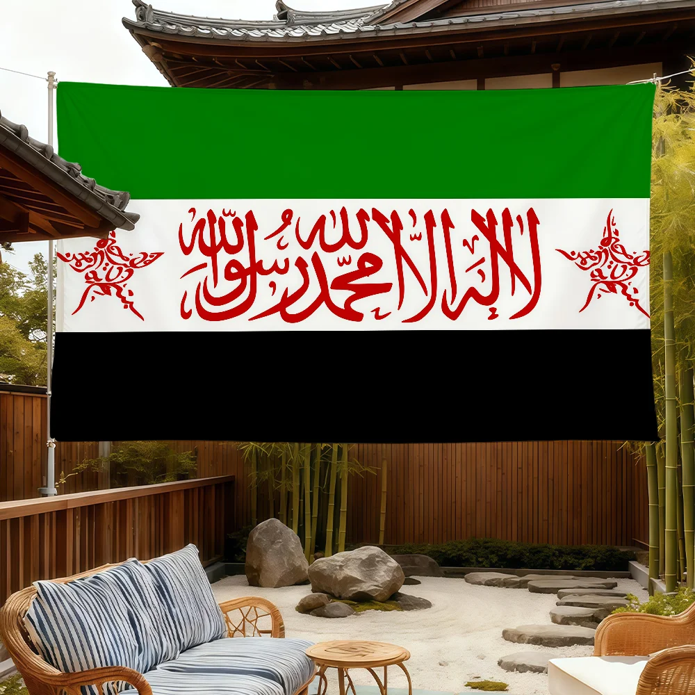 flag Democracy Syrian For Room Dorm Camping Picnic Art Style Freedom Garage Bar wall Decoration Banner