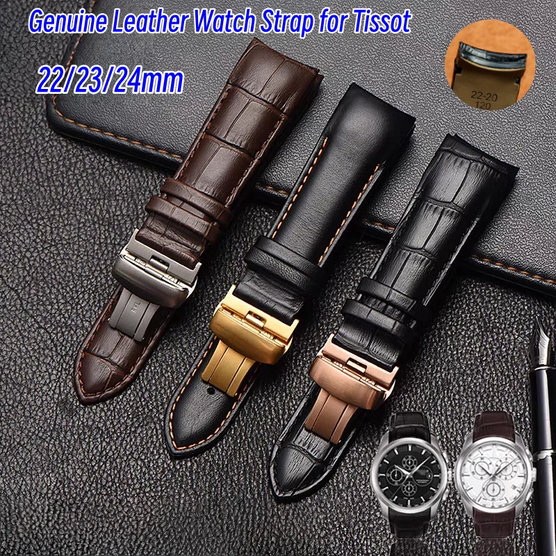 22 23 24 мм высококачественный ремешок из натуральной кожи для Tissot 1853 Couturier T035410a T035617a ремешок для часов аксессуары-бабочки 22 23 24 мм высококачественный ремешок из натуральной кожи для Tissot 1853 Couturier T035410a T035617a ремешок для часов аксессуары-бабочки