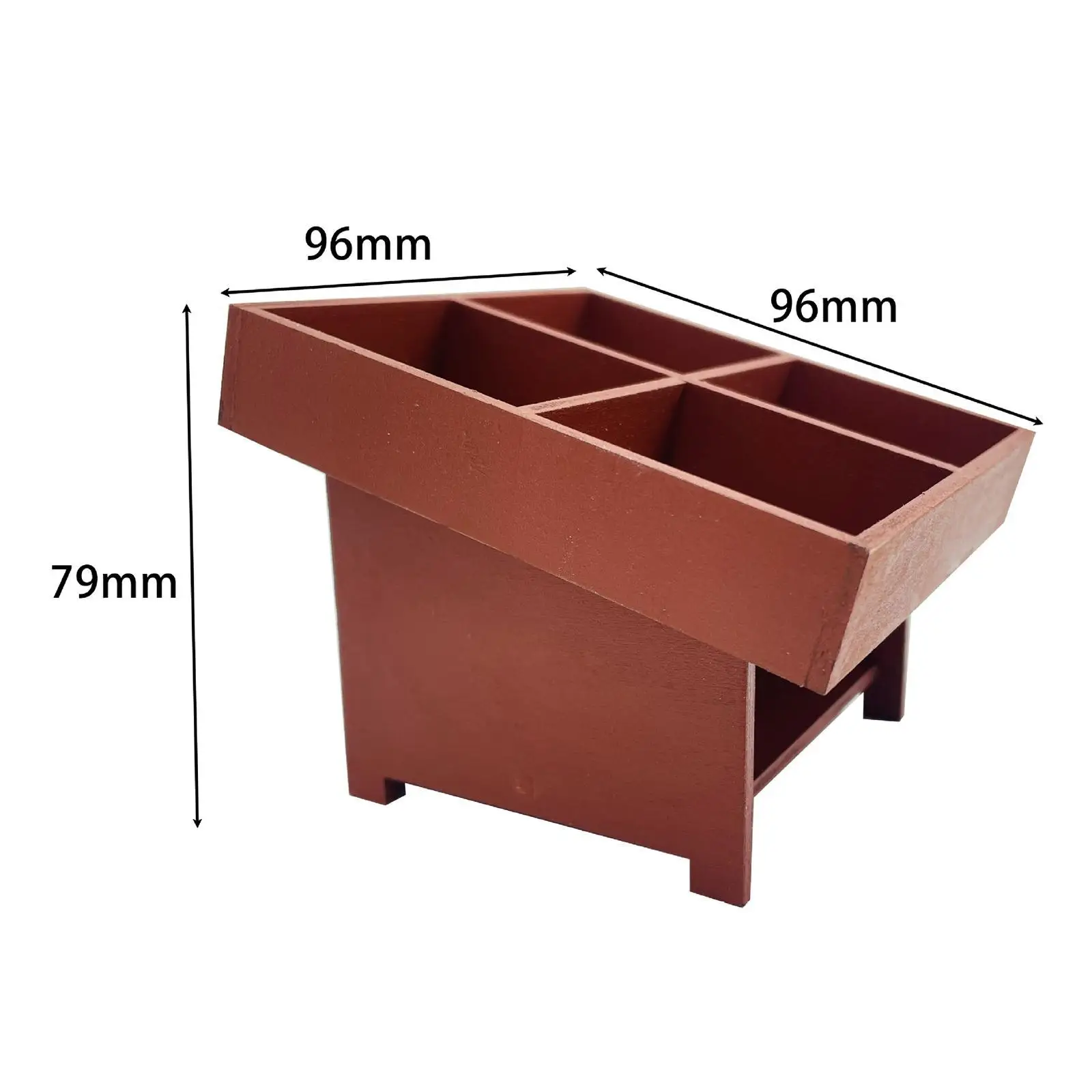 1:12 스케일 과일 야채 랙 소형 식품 선반 인형 집 액세서리