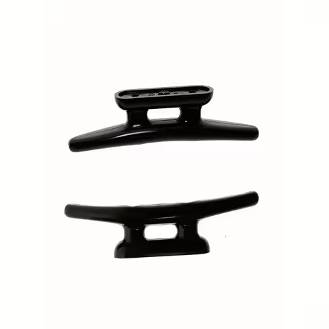 1PC Nylon Plastic Low Flat Cleat Open Base Cleat Marine Boat Yacht Deck Line Rope Tie Boat Hardware Accessories
