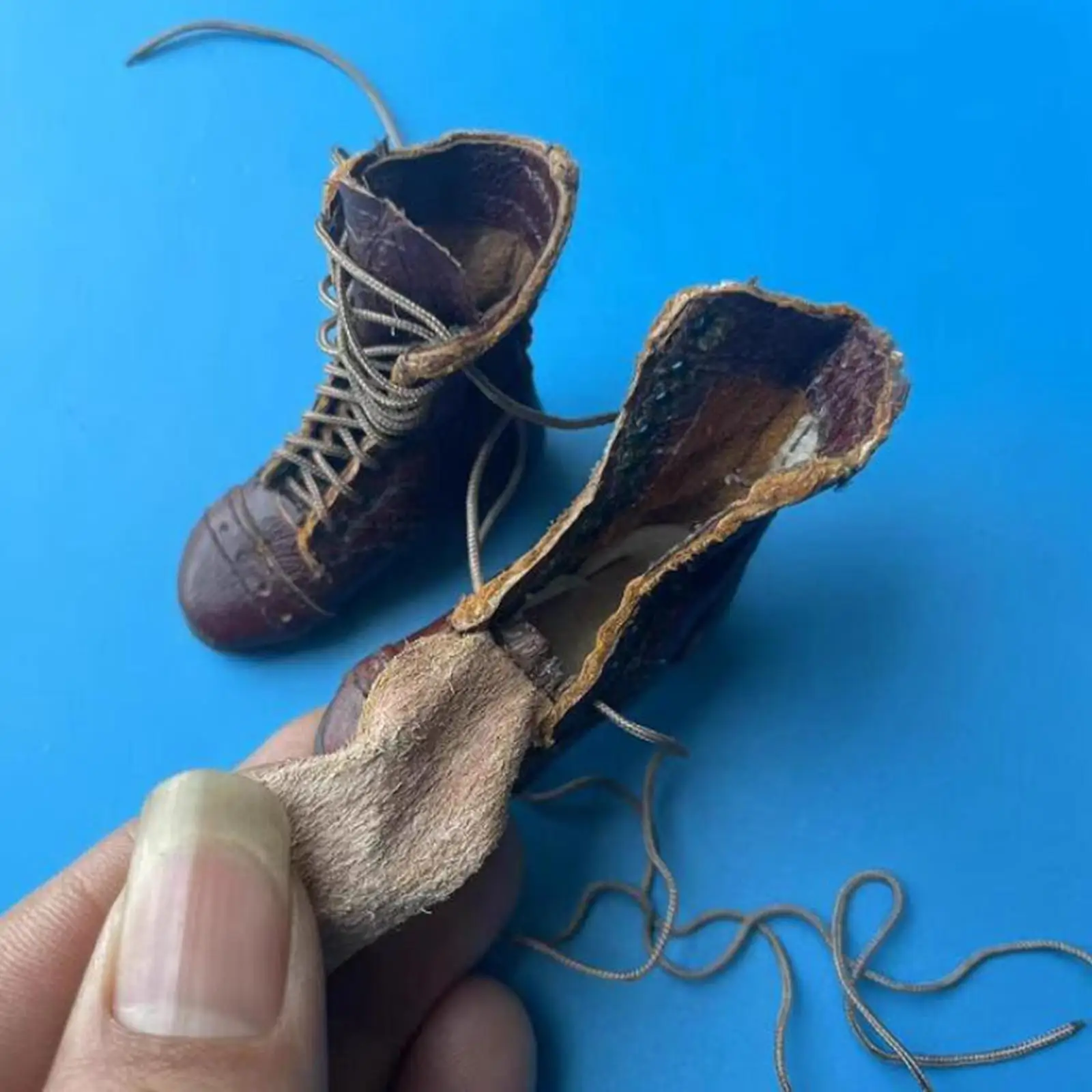 Botas de figuras de acción a escala 1/6, zapatos de disfraz de cuero para muñeca BJD, accesorios para muñecas