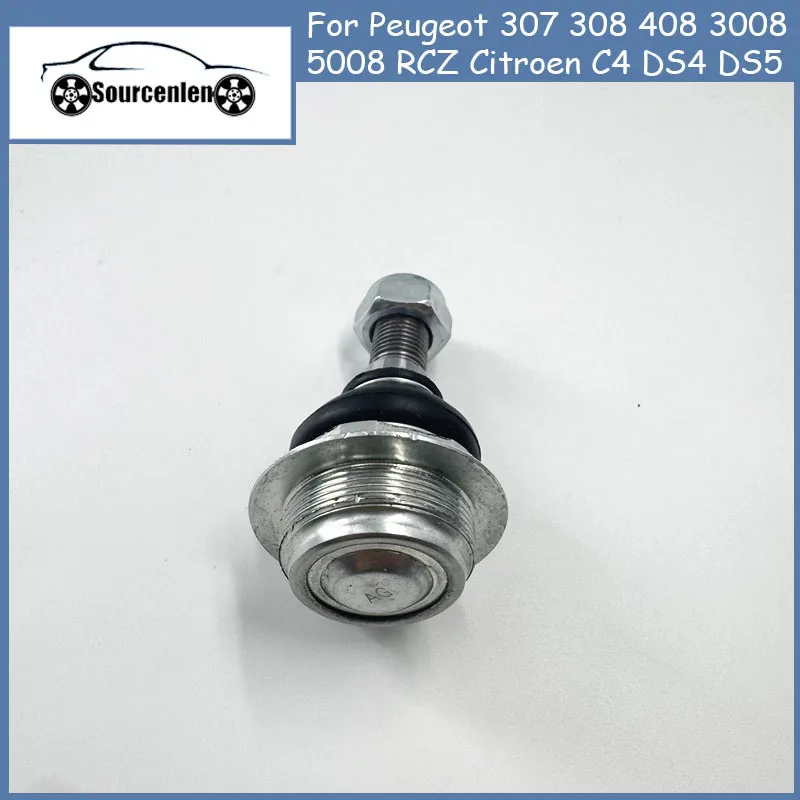 

Нижний шаровой шарнир рычага подвески для Peugeot 307 308 408 3008 5008 RCZ Citroen C4 DS4 DS5 364053 364073 364068 364060