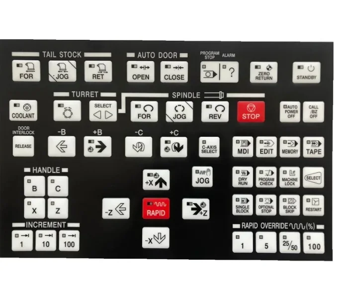 Keypad Film For  SKT SKT21 CNC Lathe Operating Membrane Keyboard Keypad Protective Film SKT 21 Spare Part