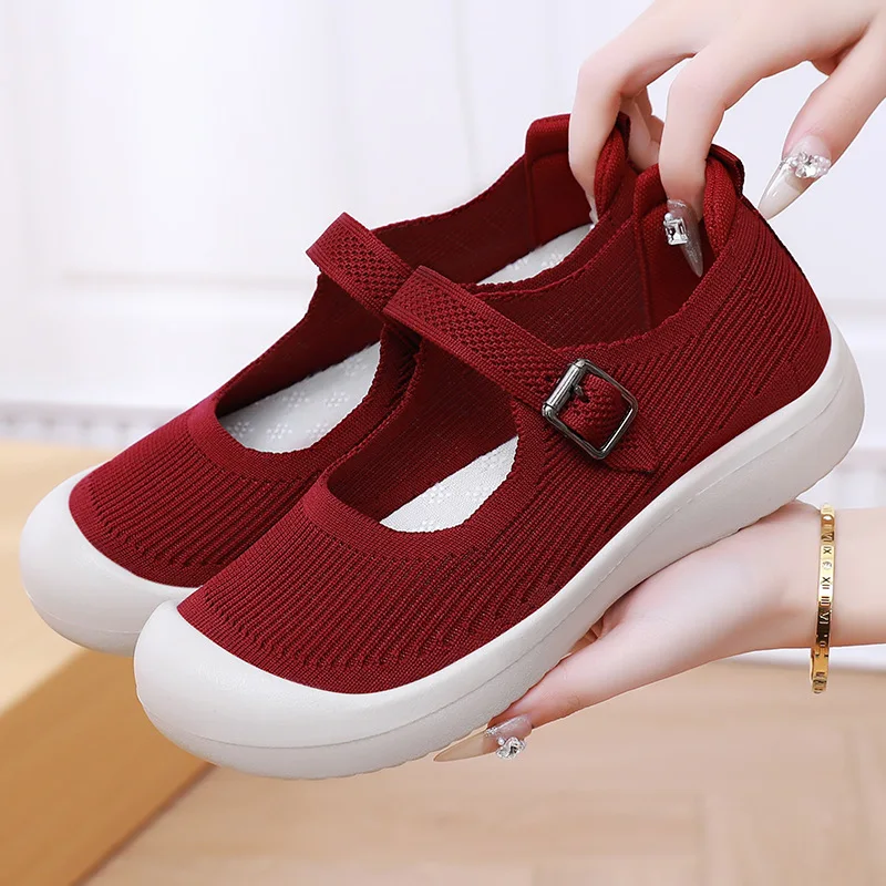

Women Summer Shoes Casual Comfortable Breathable Lightweight Non Slip Women Shoes Sale Adjustable Straps