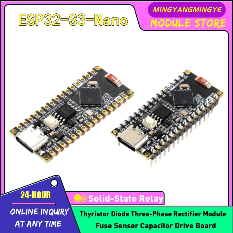 ESP32-S3-Nano ESP32-S3-Nano-M ESP32-S3R8 development board for IoT, compatible with Arduino Nano ESP32 WiFi/Bluetooth IN STOCK