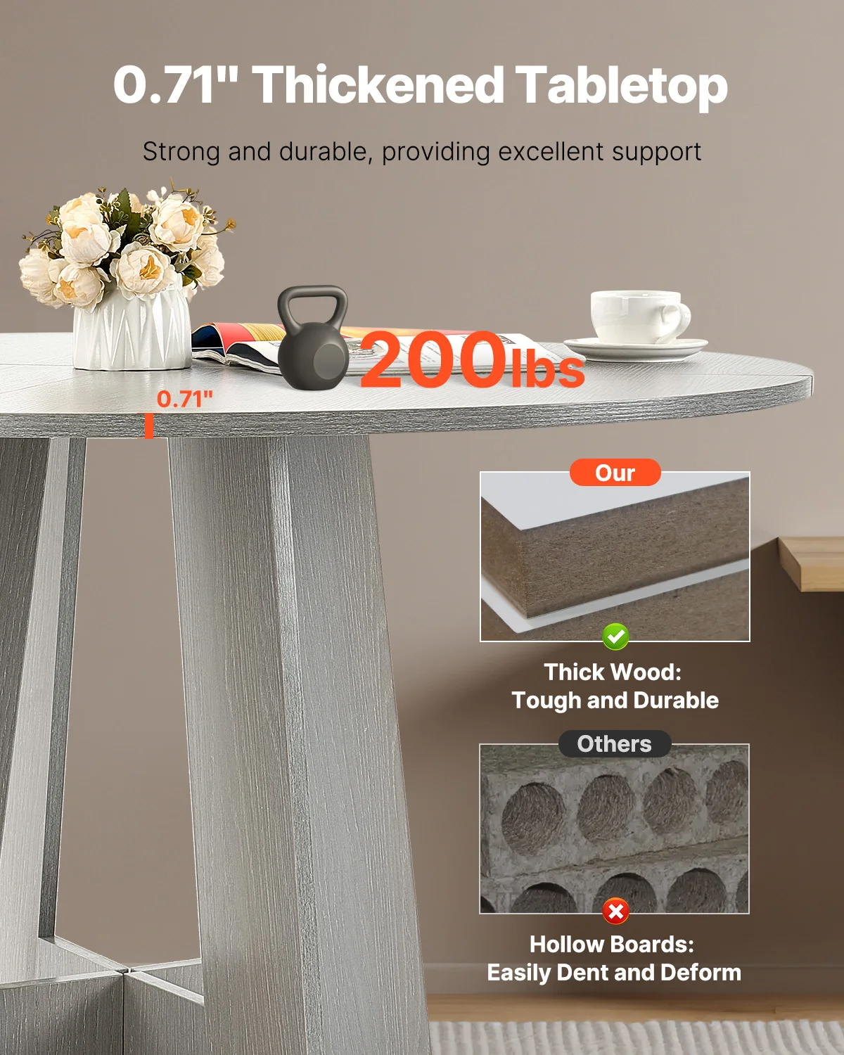 Thumbnail 3 - #11 Top Compact Dining Tables Picks for Every Budget