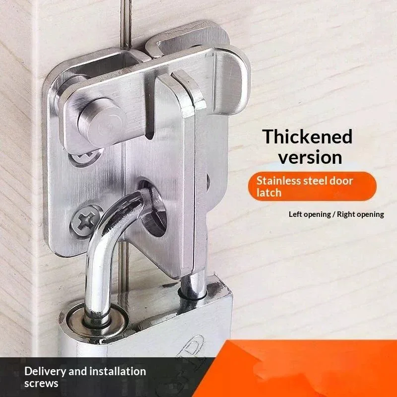 Flip Latch Gate Latches Slide Bolt Latch Safety Door Lock Catch For Barn Cabinet Cage Garden Bathroom Garage Window Slide Secure