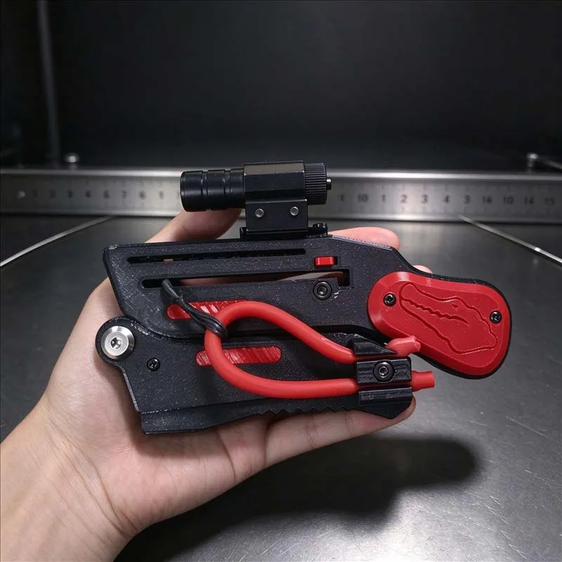Outdoor Portable EDC Creative 3D Printing Mini Pocket Folding Model Camping Hunting Toy Tool