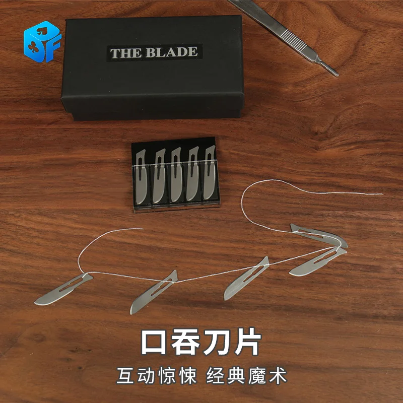 

The Blade Mystery (Gimmick) Magic Tricks Fooling Magic Professional Magician Stage Street Illusion Prop Mentalism Horror Voodoo