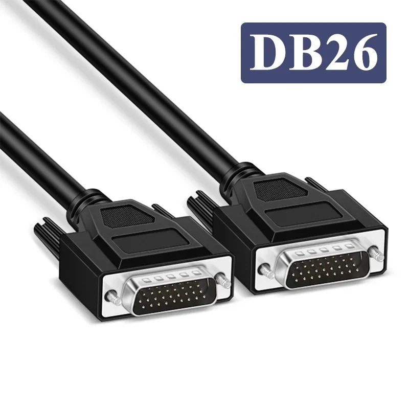 DB26 Extension Wire Professional 26 Pin Connecting Cable Male to Male to Female to Female Data Transfer Wire Customize Length