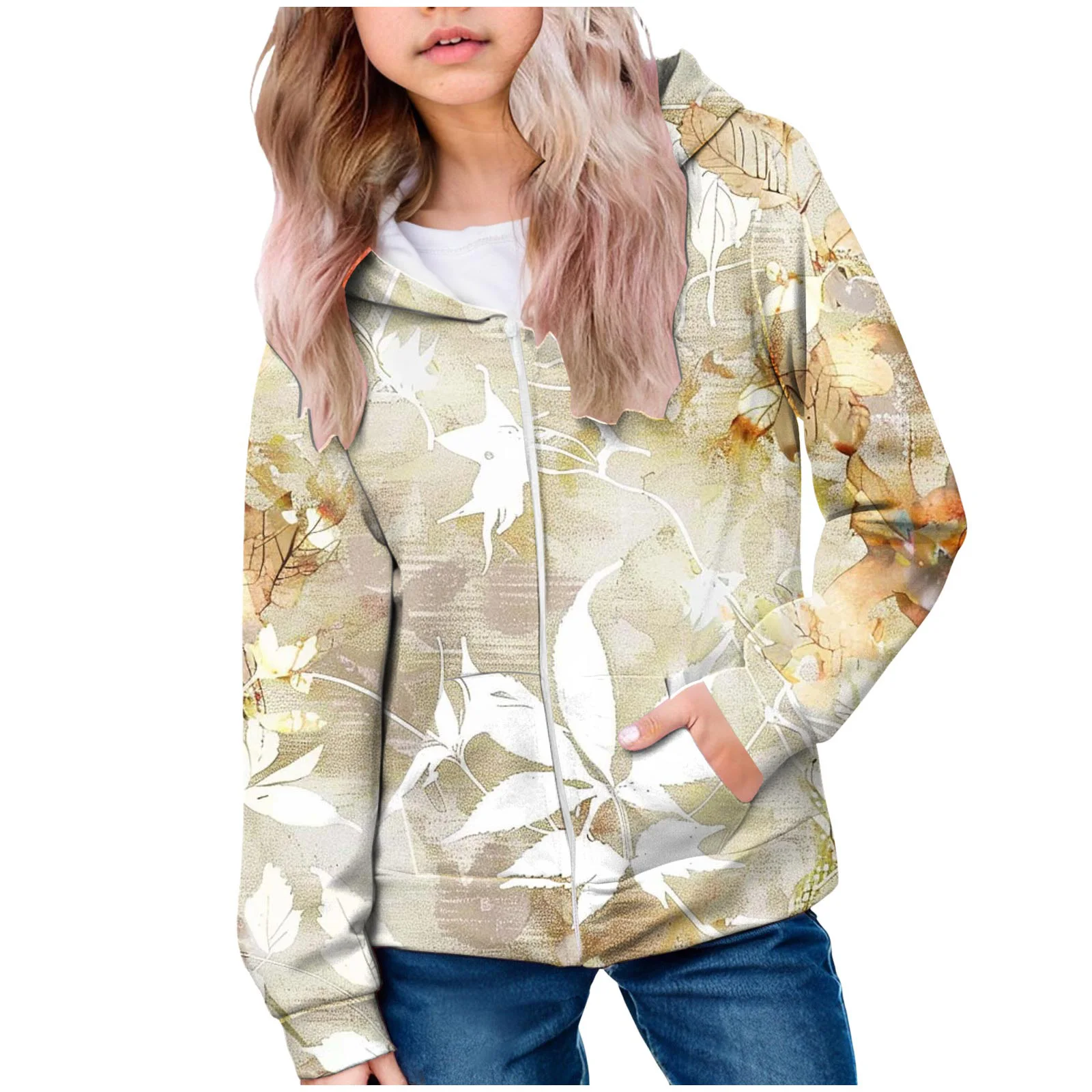 

Детские свитера для мальчиков и девочек, толстовка на молнии с длинными рукавами и карманами, модная толстовка с принтом банта, толстовки с изображением обезьяны для девочек