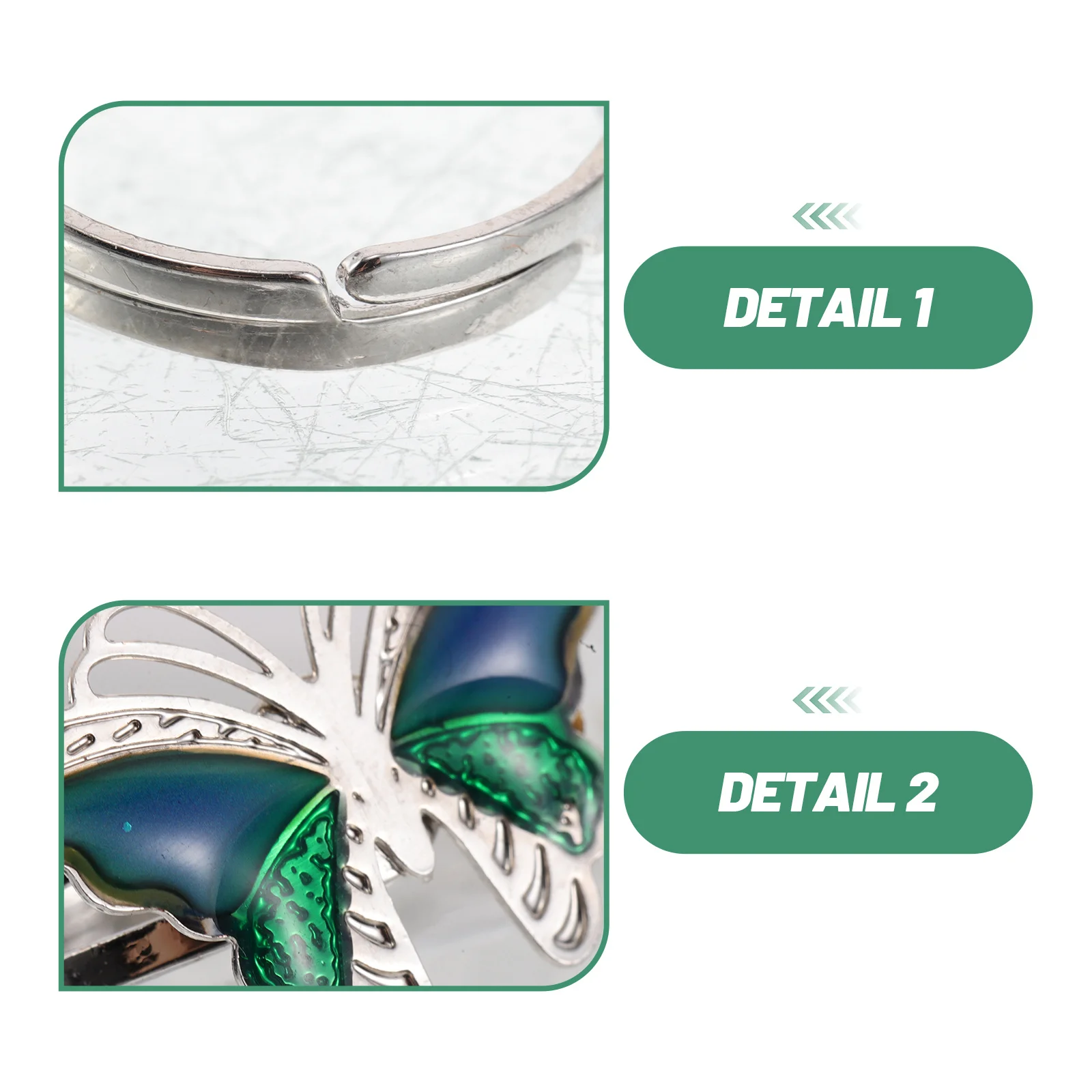 10 stuks vlinder stemmingsringen verstelbare kleur veranderende open ringen verjaardagsfeestje gunst goodie bag vulstoffen klaslokaal beloningen kinderen