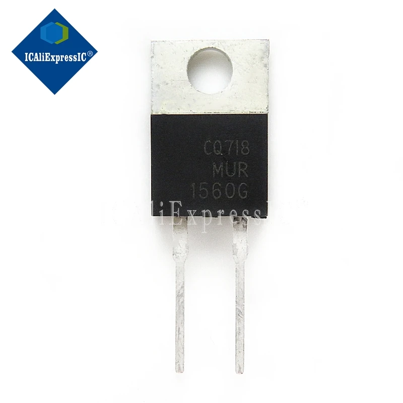 10 unids/lote MUR1560 MUR1560G U1560 TO-220 IC In Stock