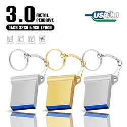 Mini pen drive 16GB 64gb 32 gb USB 3.0 flash drive pen drive USB stick 128gb waterproof memory stick real capacity usb 3.0 disk