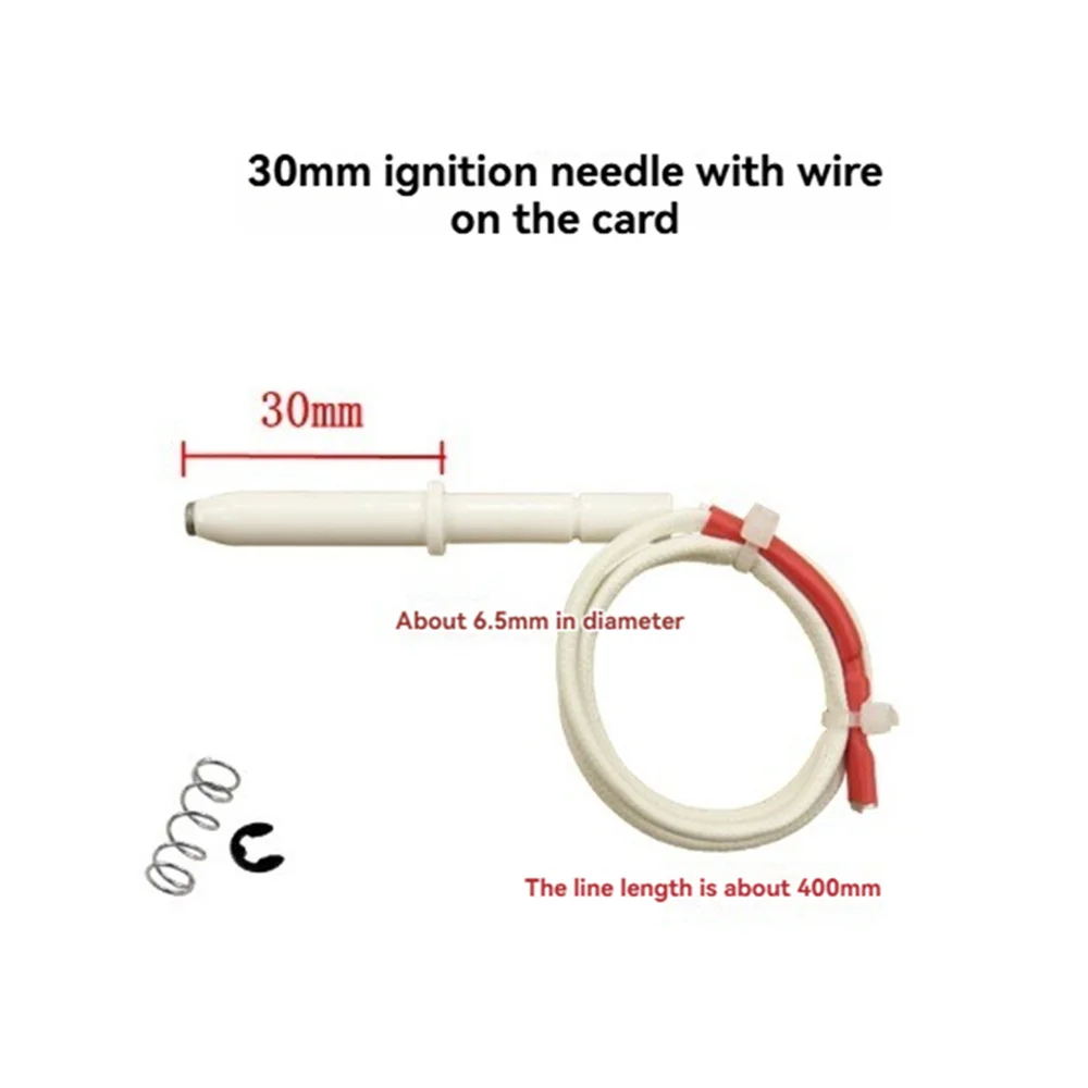 الإشعال الإلكتروني السيراميك العالمي 18/20/22/23/24/26/30/34/37/38/ 40 مللي متر الرأس ، إبرة الاستشعار لموقد الغاز الطبيعي/طباخ الغاز