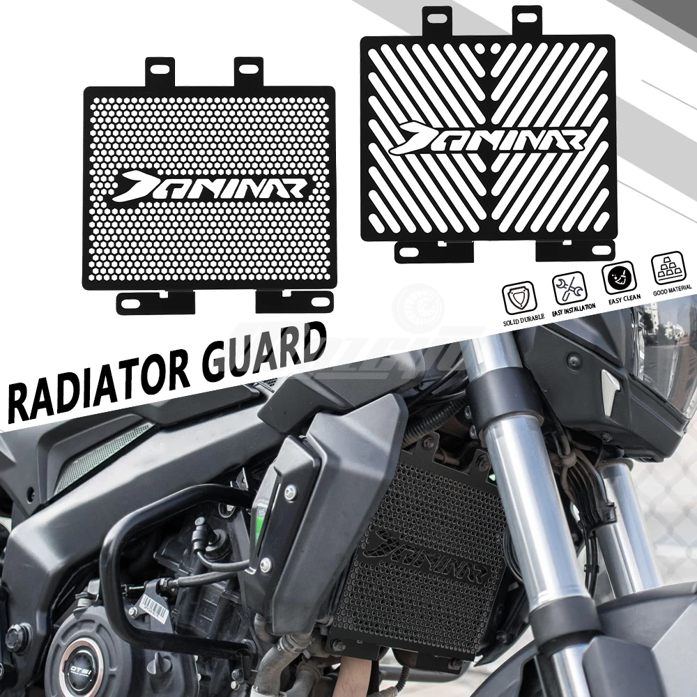 

Motorcycle Radiator Grill Protection Cover For BAJAJ Dominar250/400 DOMINAR 250 400 All YEARS 2020-2021-2022-2023-2024-2025-2026