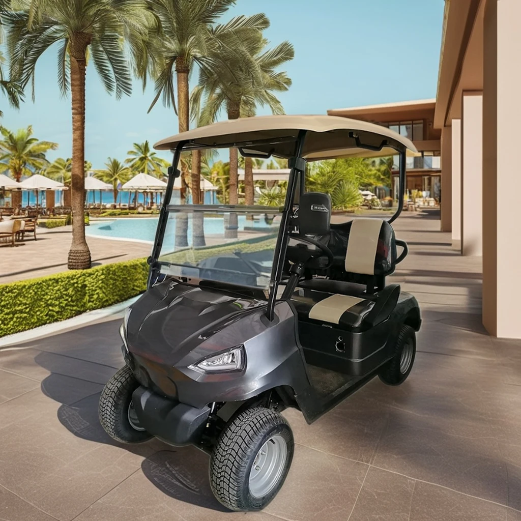 BEEMOTOR Aluminium Frame Equipped Tail Caddie Electric Golf Cart CE Certified 2 Seater 48V Battery 30-50km/h Speed 90km Range