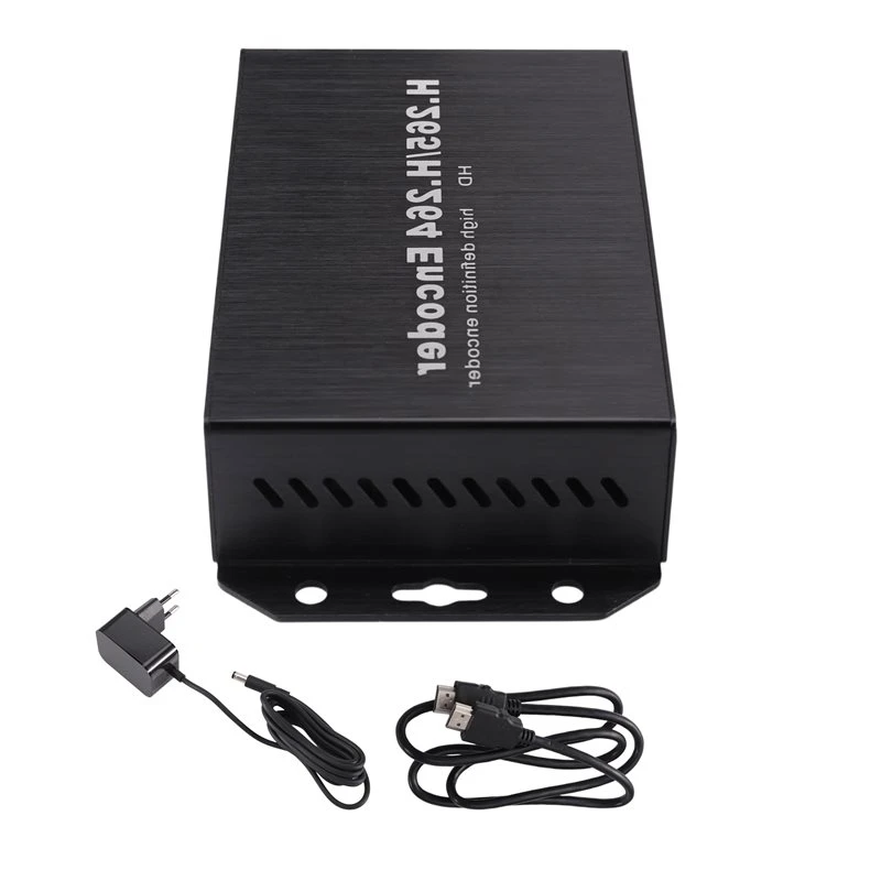 POE-Powered HD Audio/Video Encoder H.265/H.264 EU PLUG