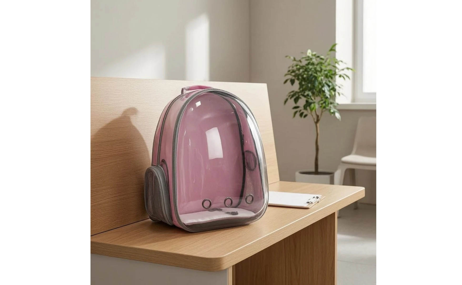 Cat Bubble Backpack Carrier Mesh Pocket Transparent Pet Carrier Backpack Ventilation Ventilated