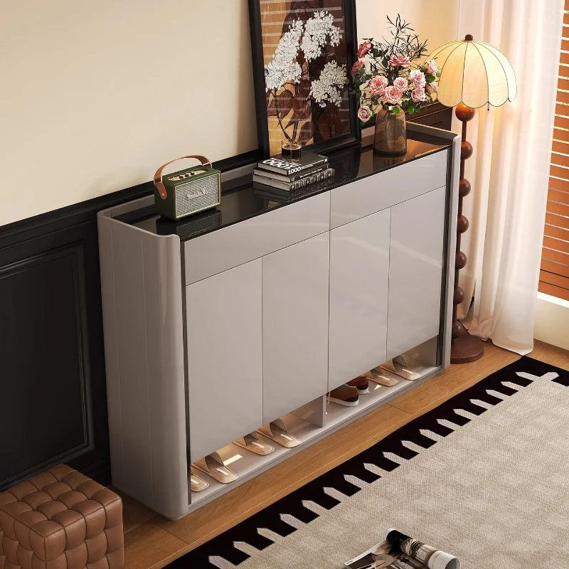 Modern Creativeshoe Cabinet Designer Show Entertainment Shoe Shelf Enclosure Creative Reception Replica Zapatero Hotel Furniture
