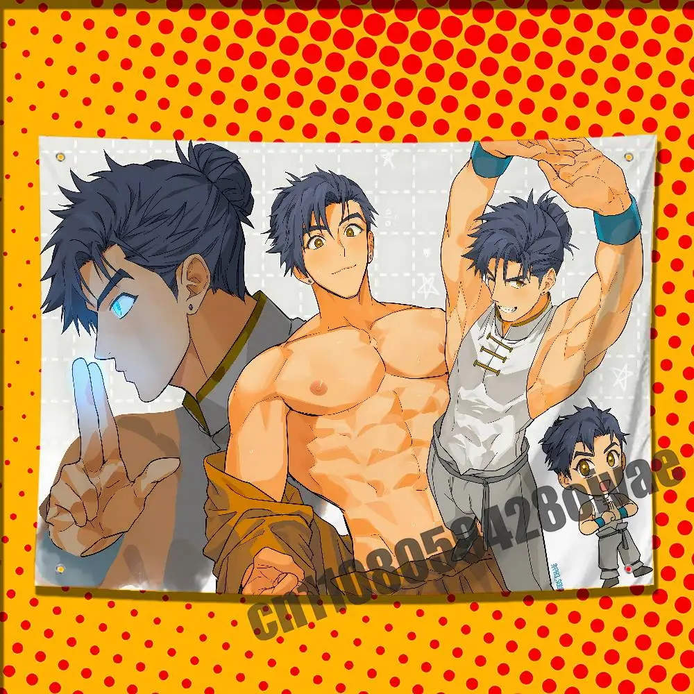 For O-Overwatch Wuyang Mizuki Flag 50*70cm 60*90cm 80*120cm 100*150cm 150*200cm Camp Wall Banner Tapestry Cover