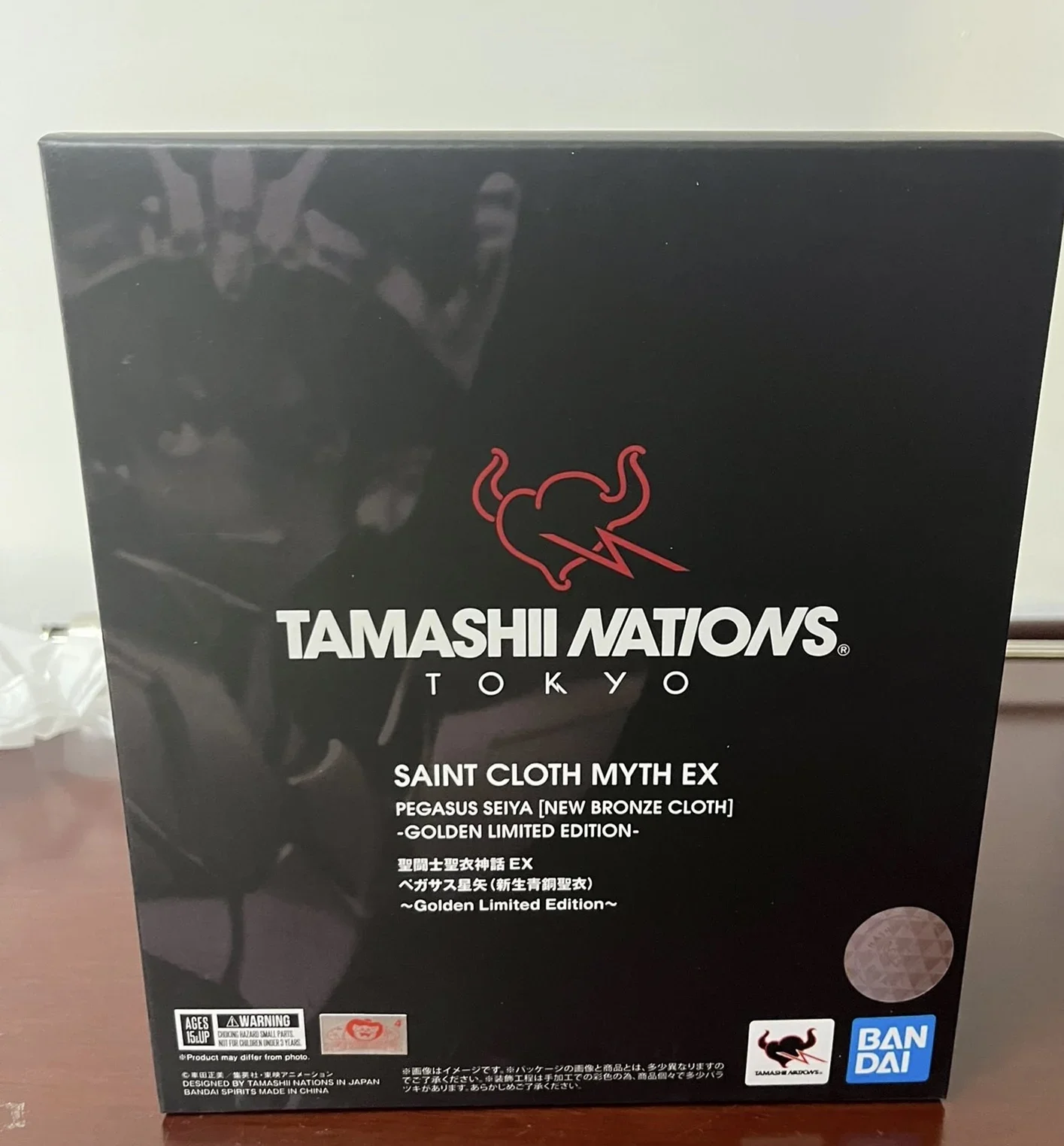 

Bandai Sacred Clothes Myth EX Pegasus Seiya Gold New Bronze Sacred Clothes TNT Limited Фигурка Игрушка в подарок