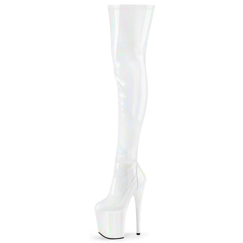 

26cm over the knee boots super high stiletto waterproof platform large size bed pole dance shoes high heels flirting