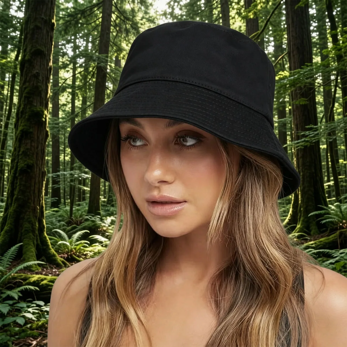 Bucket Hat Beach Sun Hat Fishing Hat for Women Men Summer Outdoor Travel Packable Fisherman Hat