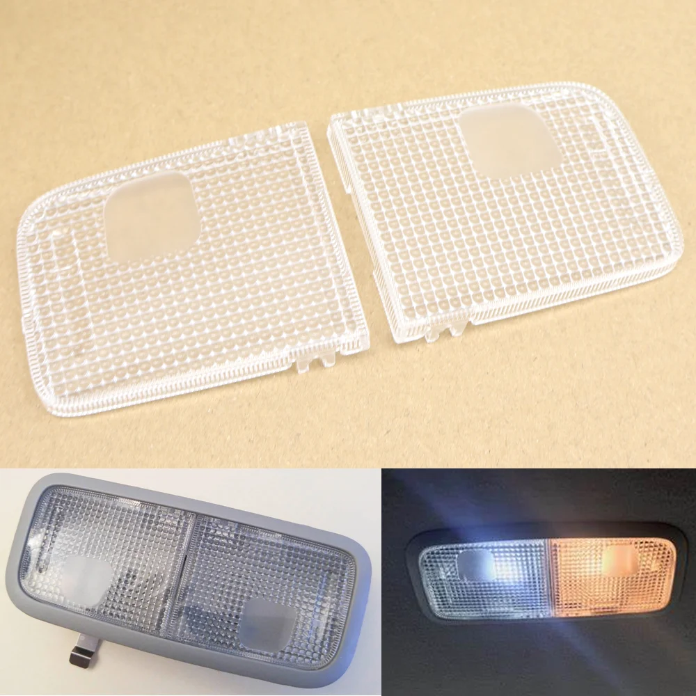 

Interior Front Roof Overhead Clear Lamp Cap Reading Light Cover Shell 81266-52020 81265-52020 For Toyota FJ Cruiser 2008-2014