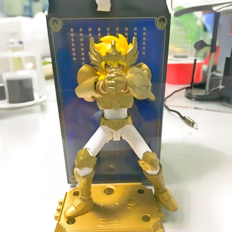 ホットブロッキーズ オリジナル 在庫あり 聖闘士星矢 ゴールドの遺産 星 第二シリーズ 組み立てブロック 可動関節 アクションフィギュア おもちゃ ギフト