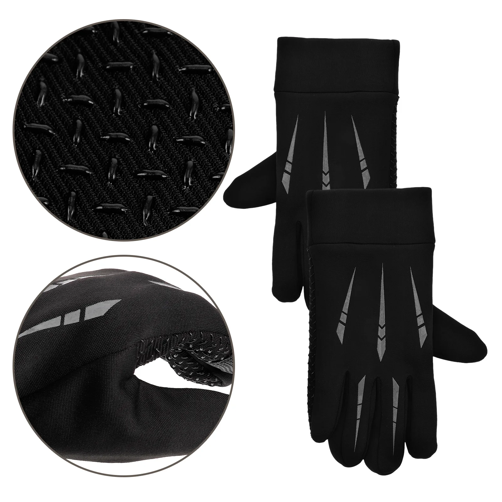 

Winter Riding Motorcycle Gloves Waterproof Full Finger Touchscreen Gloves for Men and Women Windproof Insulated