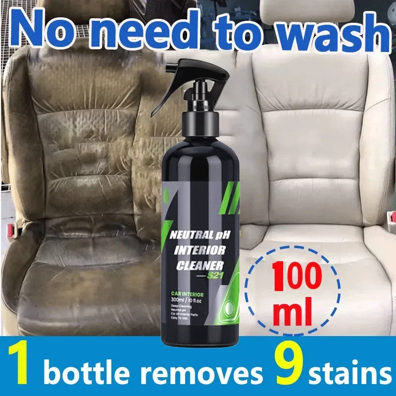 

Car Interior Leather Multi-Purpose Foam Cleaner Rust Remover Cleaning Car Seat Car Interior Accessories Home Foam Spray