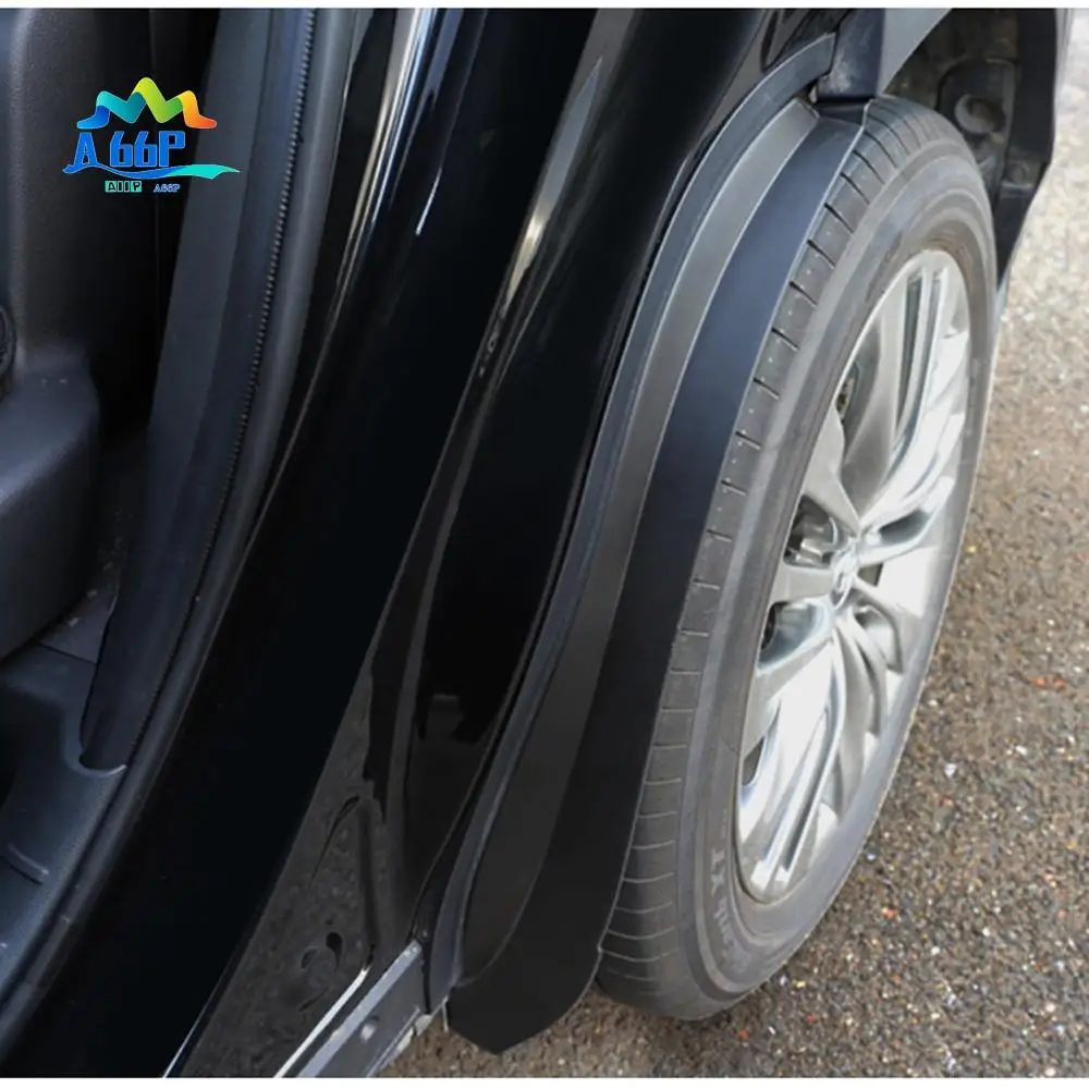 

A66P-Mudguard For Toyota Highlander Crown Kluger 2021 2022 Car Fender Anti Dirt Cover Rear Tire Protection Mat Modification