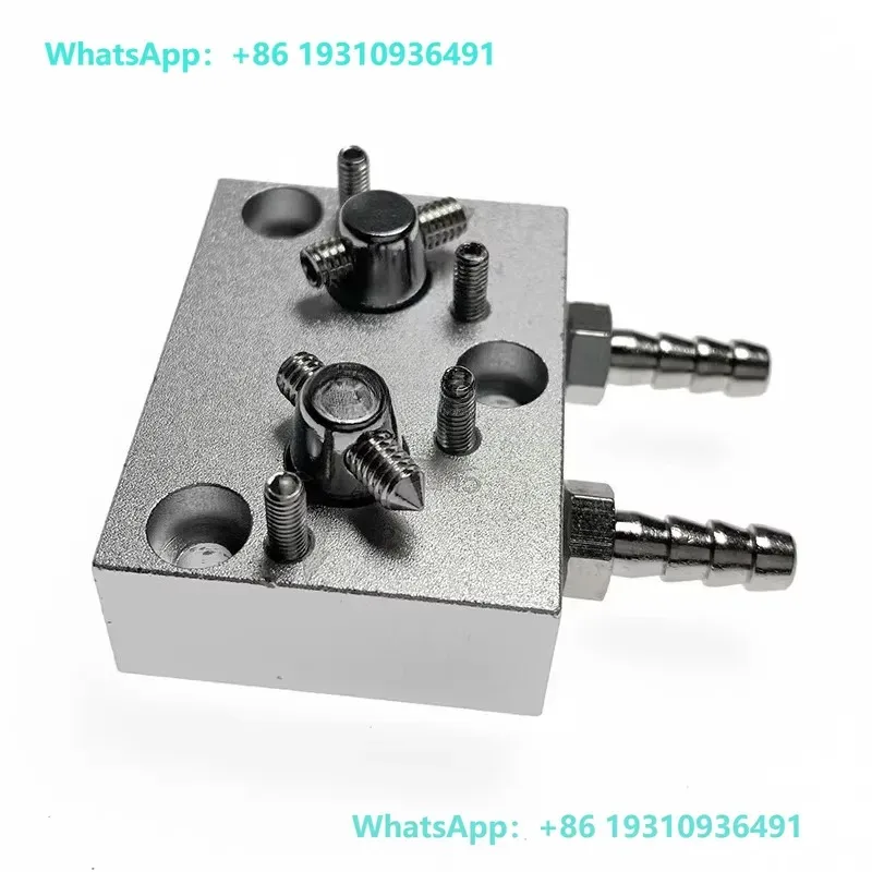 Applicable to inkjet printer stainless steel ink cartridge valve connected to 6 * 4mm ink tube metal valve