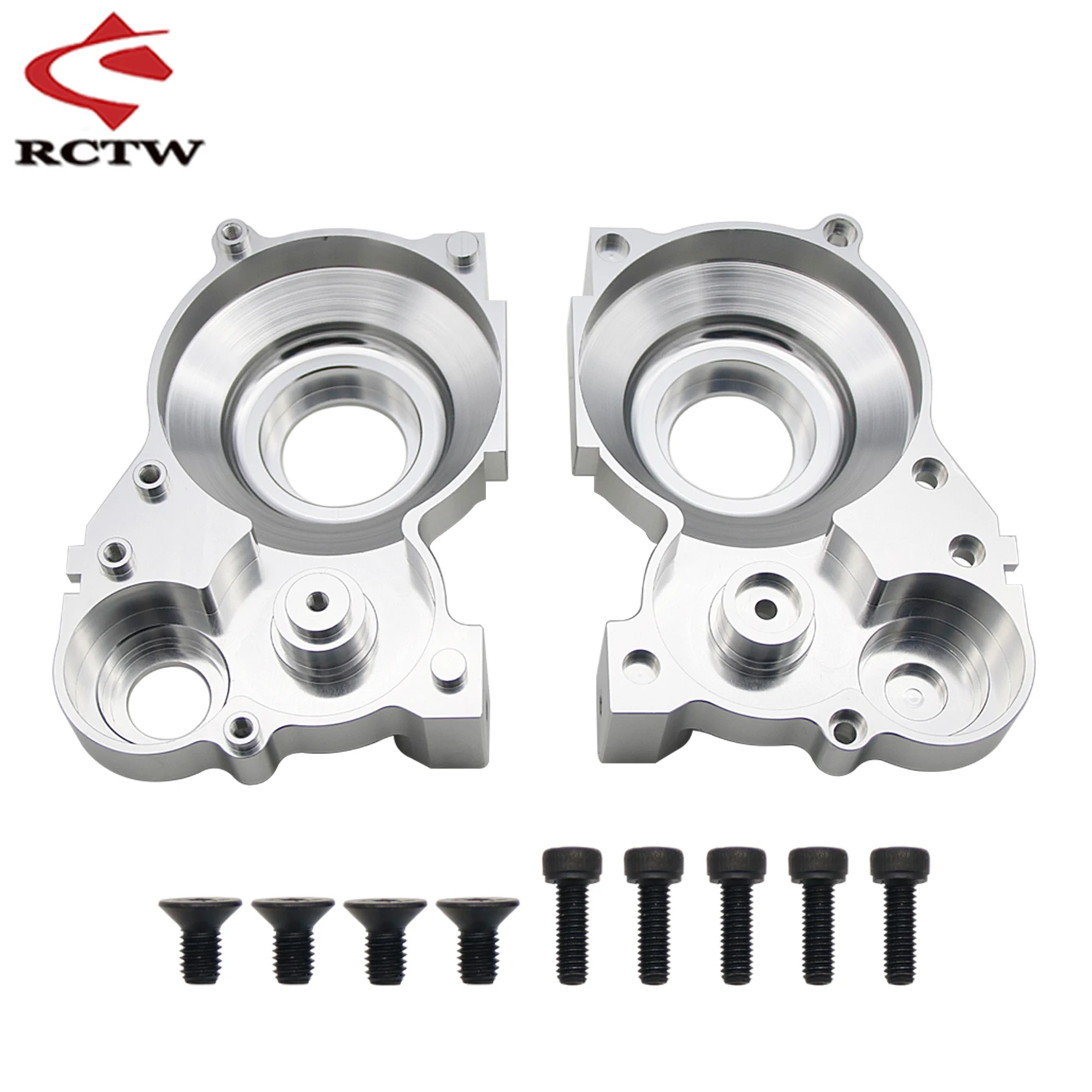 金属製のレーシングギアボックス,1/5g,hpi,楽しい,Rovan km,5b,5t,5sc,rc