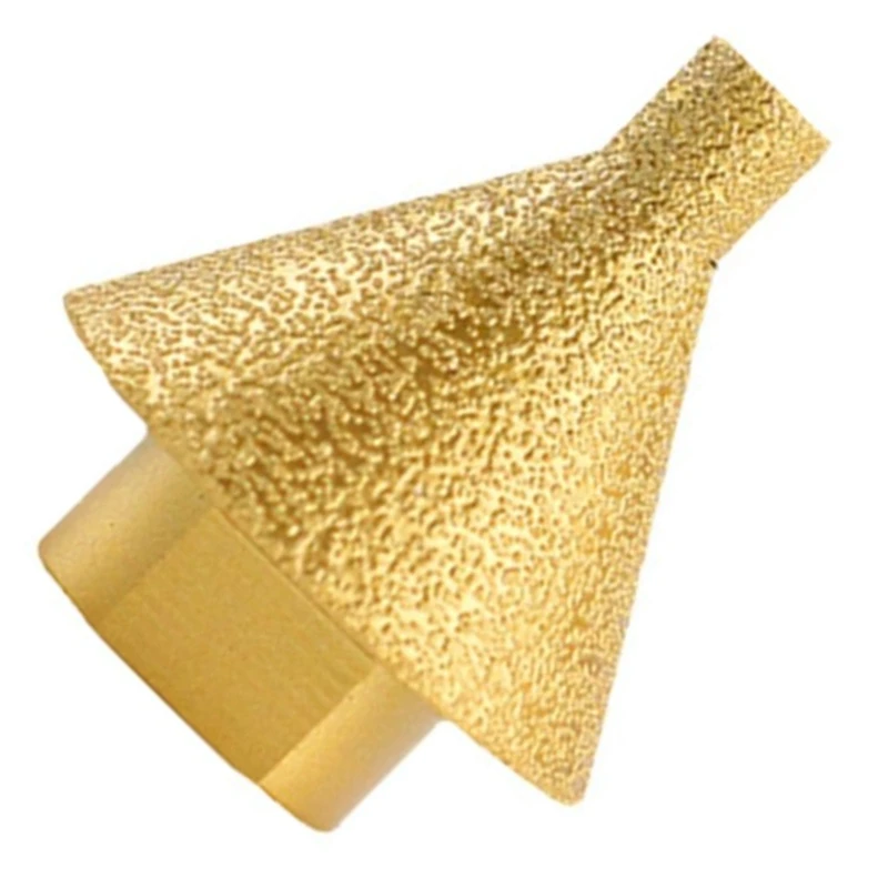 M14 Diamond Chamfer Drill Bit 50Mm Suitable For Granite Marble Stone Cutting And Engraving Hole Enlarging Grinding Tool