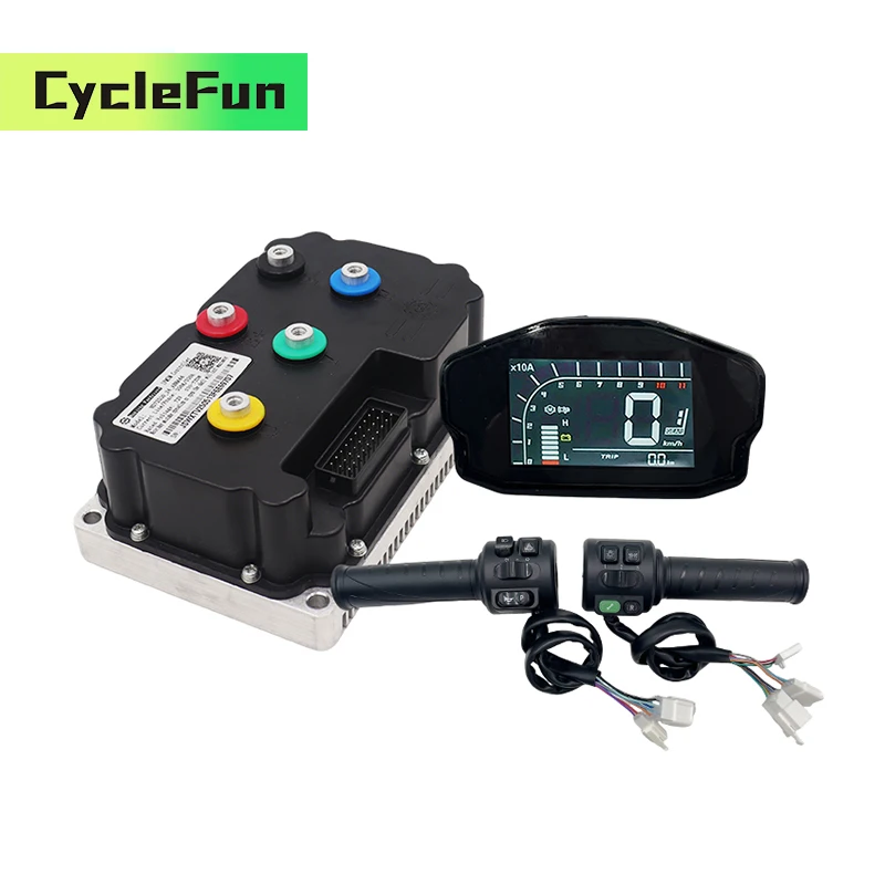 

FarDriver ND72360 3KW Electric Motorcycle Controller 190A BLDC with DKD Speedometer And T08 Combination Switch Electric Scooter