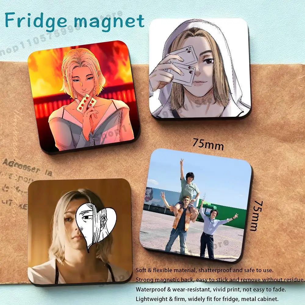 Anime Cute A-Alice in Borderland Refrigerator Magnets the Perfect Choice for Home Create Warm Cozy Home Decor Gifts