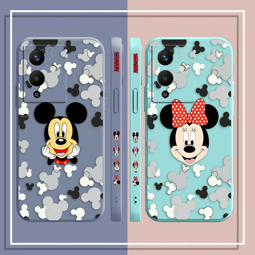 Mickey Minnie Mouse Phone Case For Infinix SPARK NOTE 30 10 11 12 G96 8 SMART 5 6 7 POVA 3 4 PRO Silicone Case Funda Shell Capa