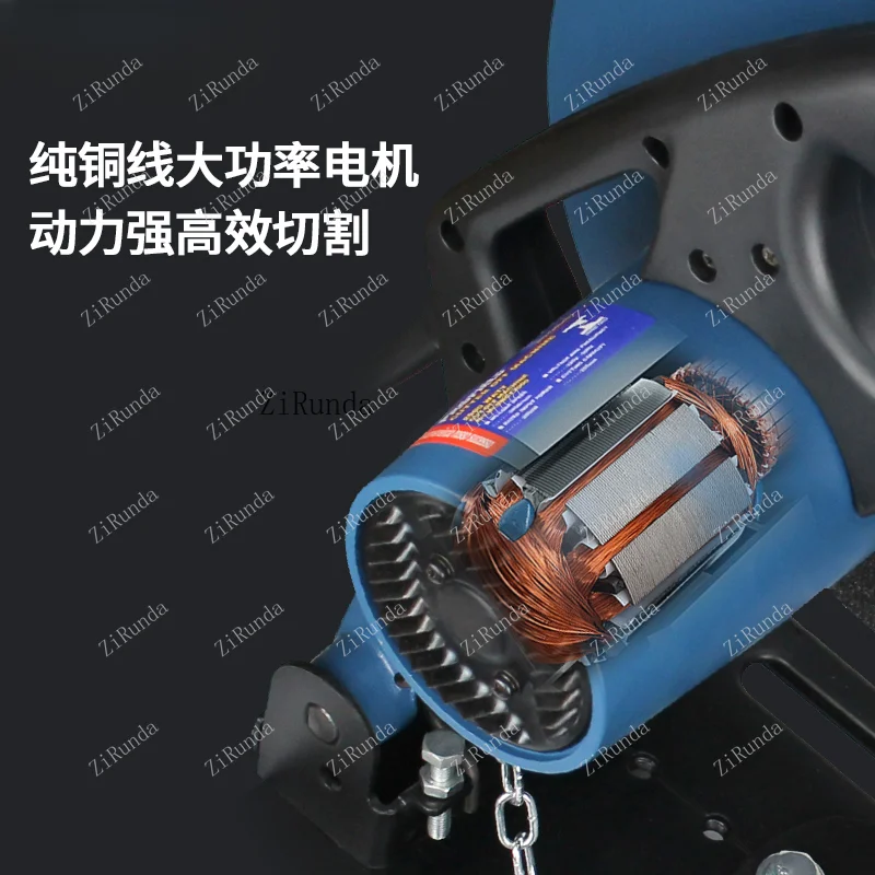 *Steel Cutting Machine High Power Desktop 355 Multifunctional Industrial Grade Household Wood Cutting Machine Small