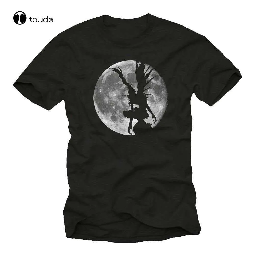 Camiseta de cómic Death Shinigami para hombre, Ryuk Note, Anime, camiseta de Nerd, Aldult personalizado, impresión Digital para adolescentes, divertido y nuevo de moda