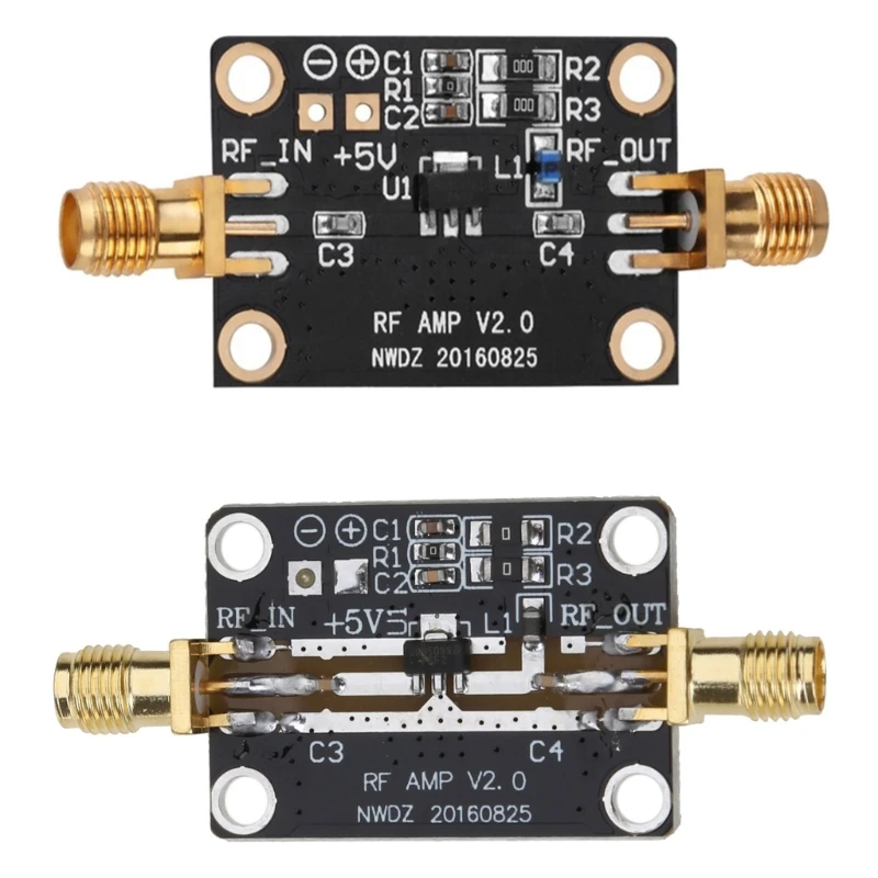 Broadband RF Amplifier Module for Shortwave FM Broadcasting Receiver