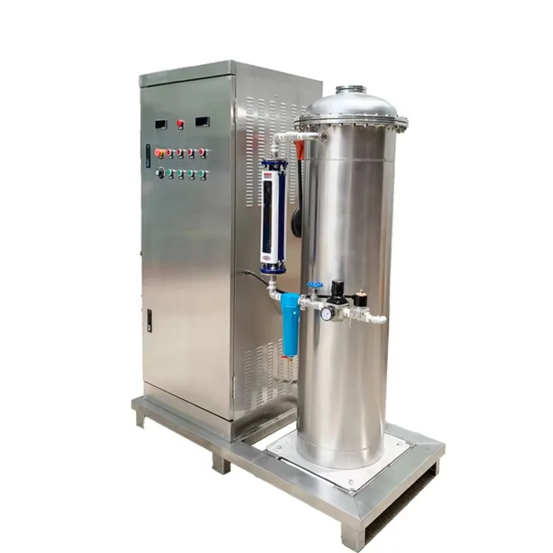 Industrial 1kg Ozone Purifier CE ISO9001 1 Year Warranty for Aquaculture Livestock Pool Wastewater Treatment Custom