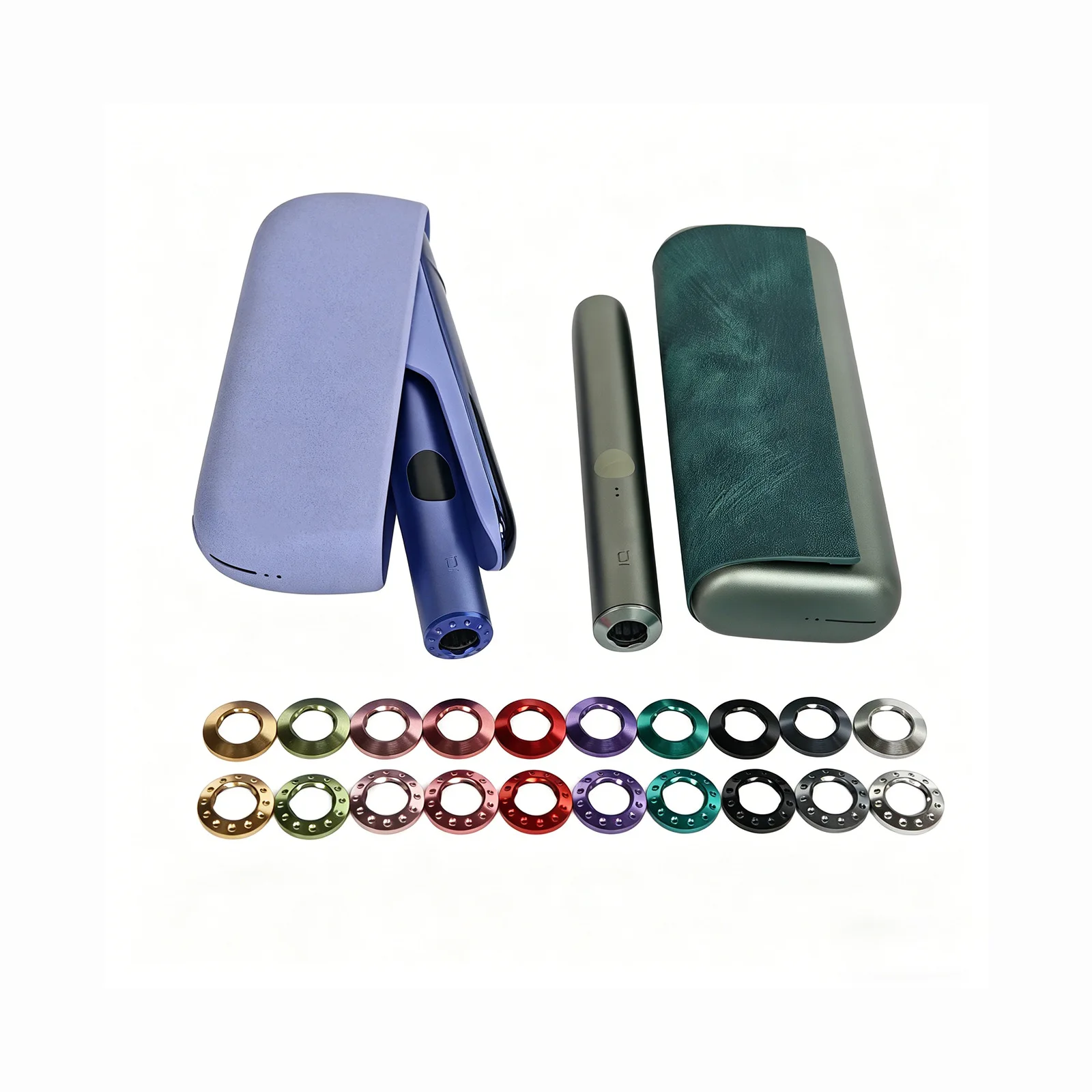 Colorful Mental Ring For Iqos Ilima Rings For Iliuma Prime Replaceable Accessories With Install Tool Replaceable Cap