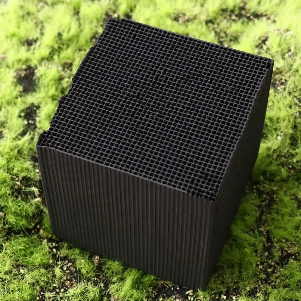 Cube Water Purifier Ultra Strong Filtration & Absorption Rapid Aquarium Filter Efficient Honeycomb Charcoal